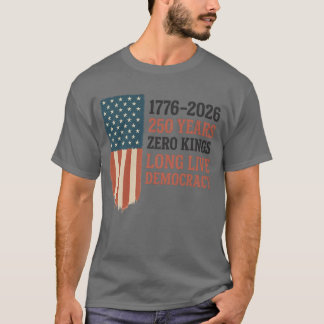 ZERO KINGS LANG LEVE DE DEMOCRATIE T-SHIRT