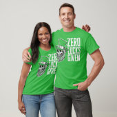 Zero Lucks geeft schamele sint-juttemietsslag T-shirt (Unisex)
