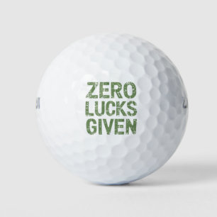 Zero Lucks Gegeven St Paddy's Dag Hilarische Patri Golfballen