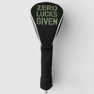 Zero Lucks Gezien St. Paddy's Day Hilarische Patri Golfheadcover
