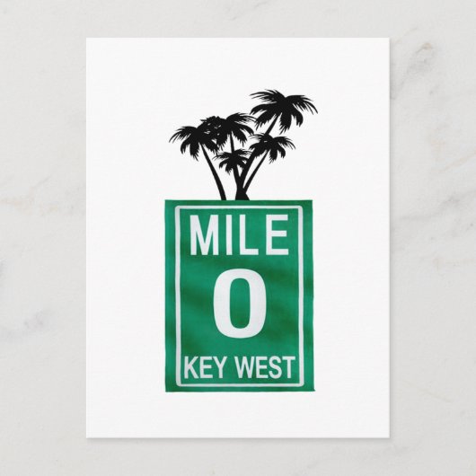 ZERO OM TE GAAN BRIEFKAART (Voorkant)