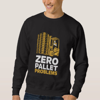 Zero Pallet Problemen Warehouse Heftruck Driver Trui