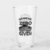 Zero Pucks gegeven (Hockey) glas (Achterkant)