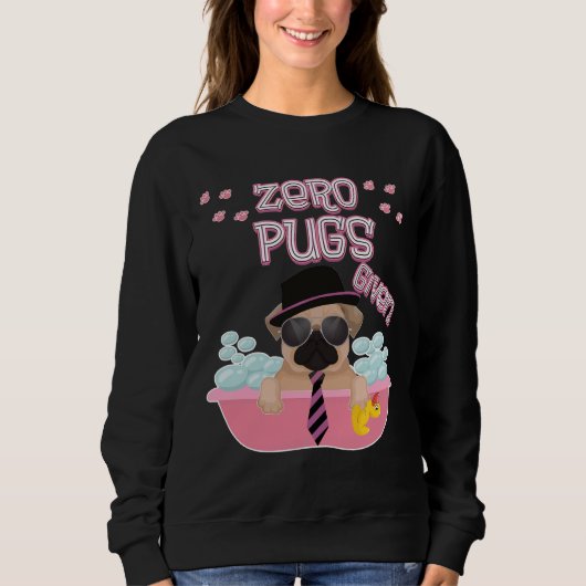 Zero pugs gegeven Premium T-Shirt 334 (Voorkant)