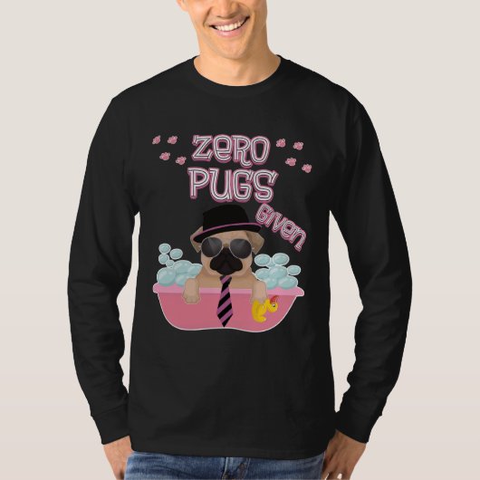 Zero pugs gegeven Premium T-Shirt 334 (Voorkant)