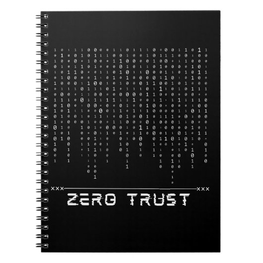 Zero vertrouwen notitieboek (Voorkant)