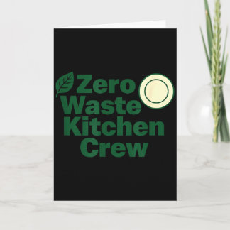 Zero Waste Keuken Crew Duurzaamheid Design  Kaart