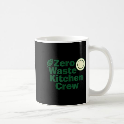 Zero Waste Kitchen Crew Sustainability Design  Koffiemok (Rechts)
