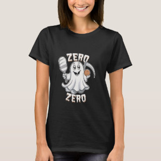 Zero Zero Ghostly Fun Pickleball Lover's Delight T-shirt