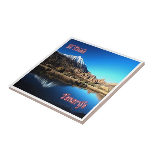 zES006 EL TEIDE Tenerife Spanje, Tegeltje (Zijkant)