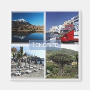 zES007 TENERIFE Canarische Eilanden Spanje, Fridge Magneet