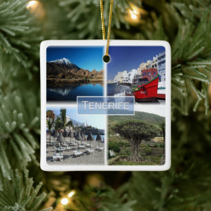 zES007 TENERIFE Canarische Eilanden Spanje, Keramisch Ornament