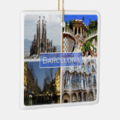 zES010 BARCELONE, Espagne, Europe, Ornement en cér (Droite)