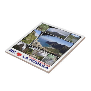 zES014 LA GOMERA, Ik hou van, Tegeltje