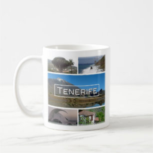 zES045 TENERIFE, Canarische Eilanden, Spanje, koff Koffiemok