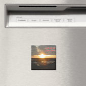 zES087 LANZAROTE, WHITE BEACH, Spanje, Fridge Magneet (Insitu (Vaatwasser))