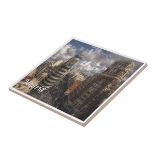 zES091 MADRID, Spanje, Tegeltje