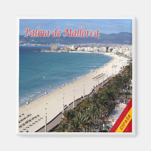 zES101 PALMA DE MALLORCA, Spanje, Fridge Magnet Magneet (Voorkant)