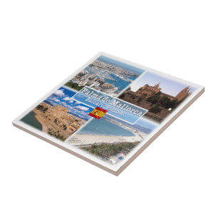 zES107 MALLORCA PALMA, Balearen, Tegeltje