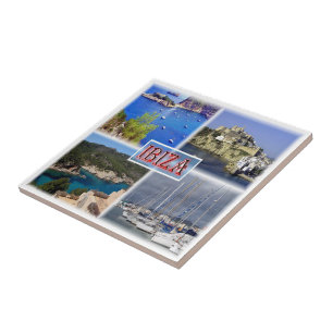 zES113 IBIZA, Old Town, San Miquel, Santa Eularia, Tegeltje