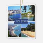 zES153 COSTA BRAVA Spanje, Keramisch Ornament (Links)