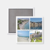 zES156 COSTA DEL SOL, Spanje, Fridge Magneet (Voorkant / Achterkant)