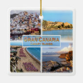 zES156 COSTA DEL SOL, Spanje, Keramisch Ornament (Achterkant)