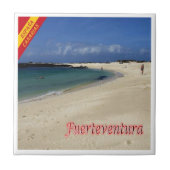 zES160 FUERTEVENTURA playa el Cotillo, Tegeltje (Voorkant)