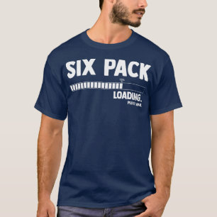 Zes (6) zakken voorzien van een buislading Gelieve T-shirt