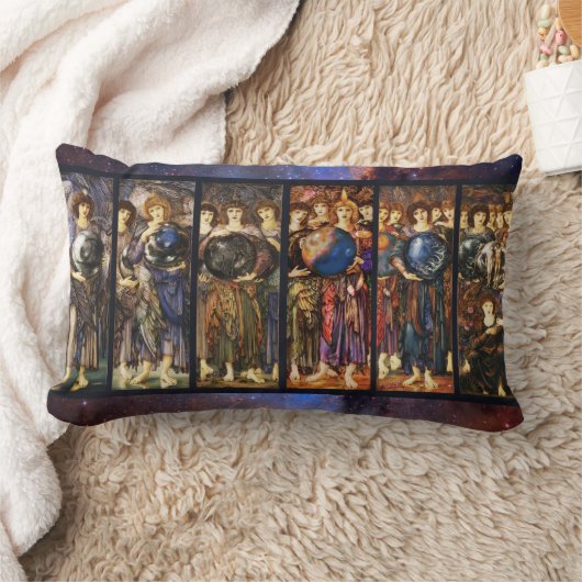 ZES DAGEN VAN DE OPRICHTING ANGELS DOOR Edward Bur Kussen (Deken)