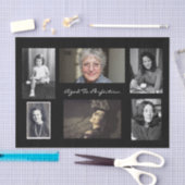 Zes foto gepersonaliseerd tissuepapier (Craft)