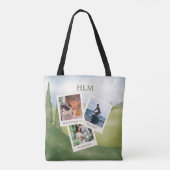 ZES FOTO'S Gepersonaliseerde Canvas tas (Achterkant)