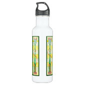 Zes grote katten Waterfles (Achterkant)