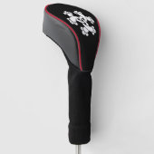 Zes in elkaar grijpende kruidnagels golfheadcover (Schuin)