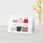 Zes kleine portemonnees Kaart (Gele Bloem)