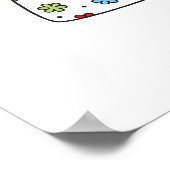 Zes kleine Poster/afdrukken Poster (Hoek)