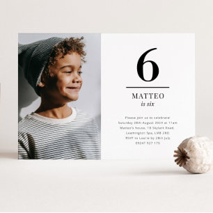 Zes landschapsfoto kaart