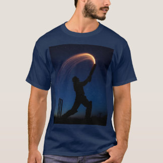 Zes Over De Boundary T20 Cricket Tee T-shirt