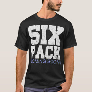 Zes pakket Binnenkort verkrijgbaar cadeau voor man T-shirt