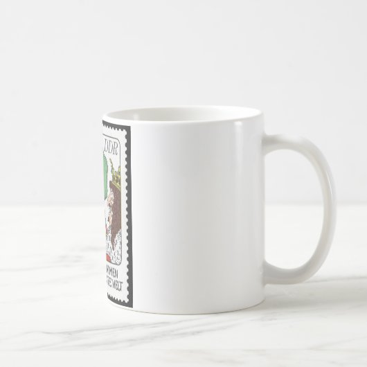 Zes soldaten van Fortune 60 DDR 1977 Koffiemok (Rechts)