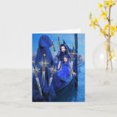 Zes van de zwaarden kaart (Gele Bloem)