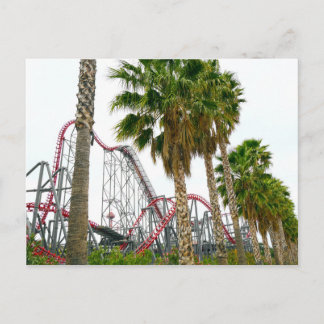 Zes Vlaggen Magic Mountain Briefkaart