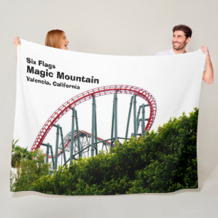 Zes Vlaggen Magic Mountain Fleece Deken