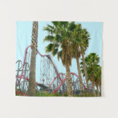 Zes Vlaggen Magic Mountain Wandkleed (Voorkant (horizontaal))