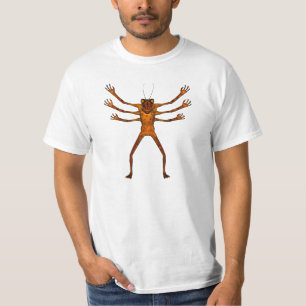 Zes wapenontwikkelaars t-shirt