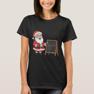 Zes Zeven 6 7 Meme Sinterklaas Kerstmis Xmas Leraa T-shirt