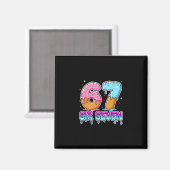 Zes Zeven Ijs Drip Cool Meme 67 Grappige Gen Al Magneet (Voorkant / Achterkant)