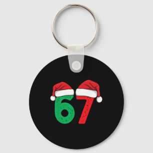 Zes Zeven Kerstmis 6 7 Meme Grappige Kerstmis Sleutelhanger
