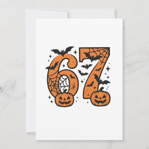 Zes Zeven Meme Halloween 67 Mason Spooky Aankondiging