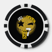 Zes Zeven Poker Chips! Chips (Voorkant)